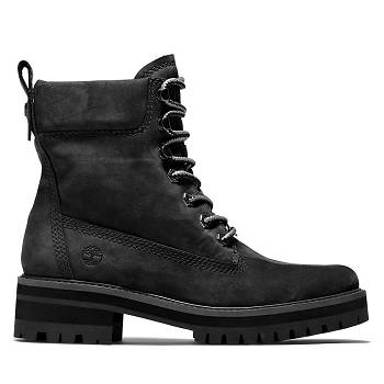 Timberland Női Courmayeur Valley 6 Inch Bakancs Fekete